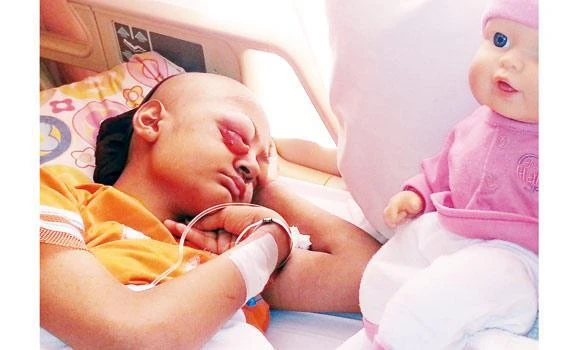Family amazed at support for cancer-stricken daughter
