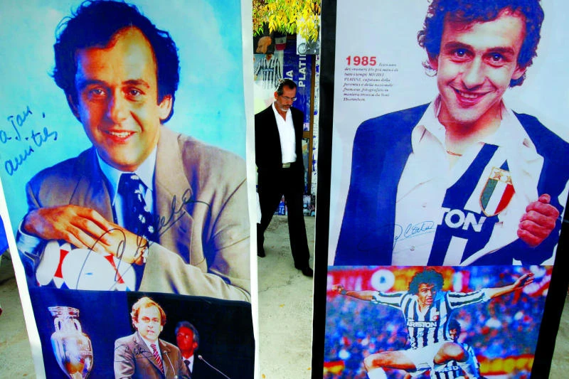 French football legend honored