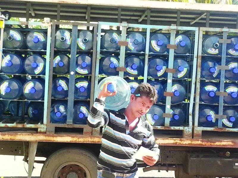 Home delivery of water could be hit