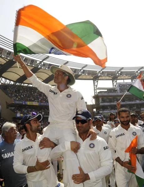 Tearful Tendulkar bids adieu