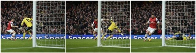 Arsenal extends lead, Liverpool draws 3-3 at Everton