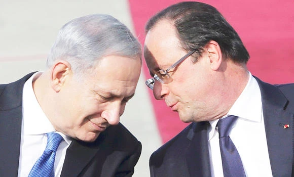 Hollande assures Israel Paris will be tough on Iran