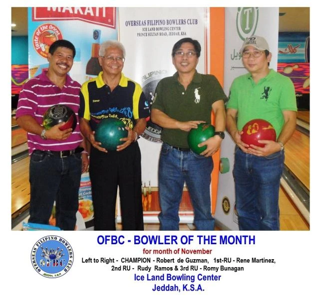 De Guzman, Guevarra OFBC Bowlers of the Month for November
