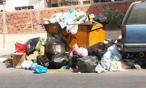 Garbage piling up in schools