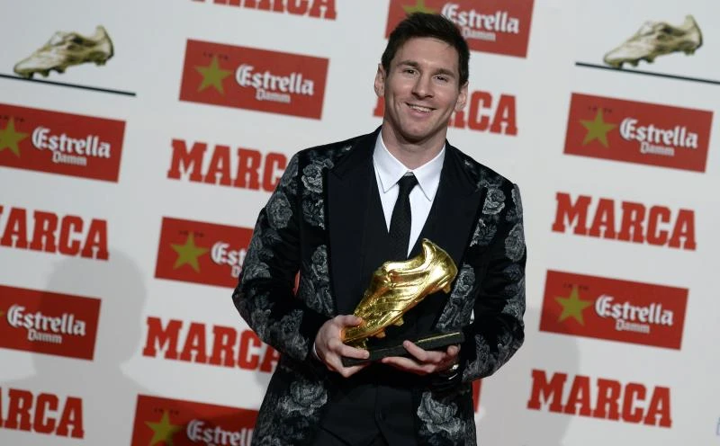 Messi wins record third Golden Shoe