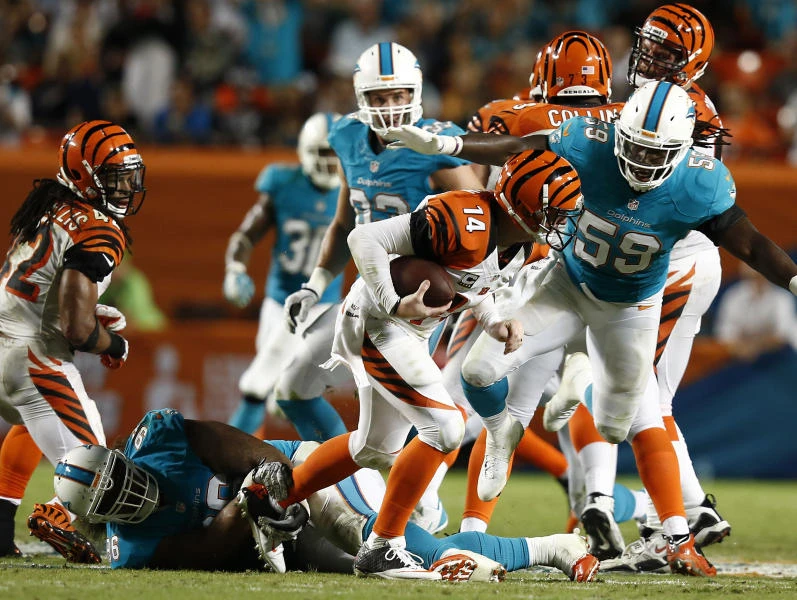 Safety last for Dolphins in tight win over Bengals