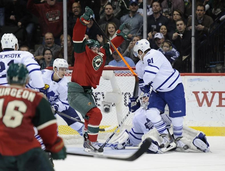 Wild scores over Maple Leafs after shootout