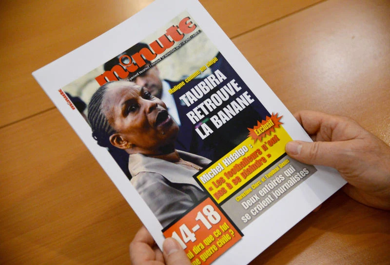 Outrage in France over new slur on black minister