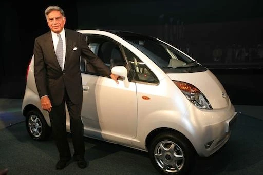 India’s Ratan Tata sees brighter future for upmarket Nano