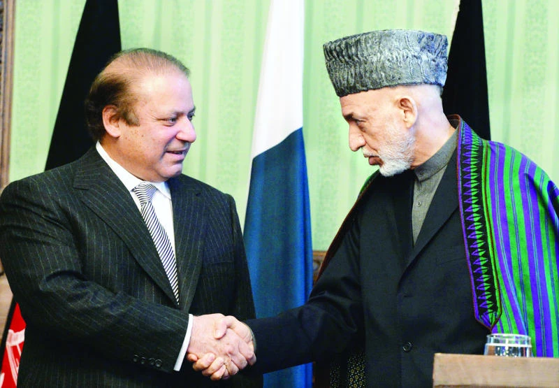 Sharif in Kabul pledges support for Taleban talks