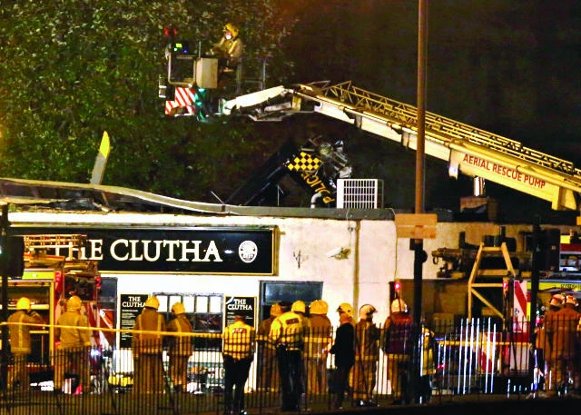 Hunt for survivors in deadly Scottish helicopter crash