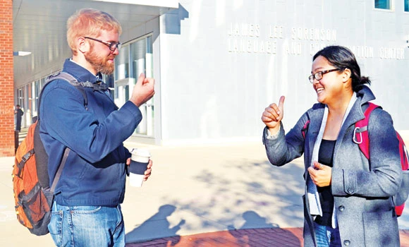 Sign-language university grants degrees to the deaf