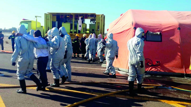 Civil Defense drill shows alertness