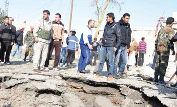 Suicide bomber kills 5 in Syria