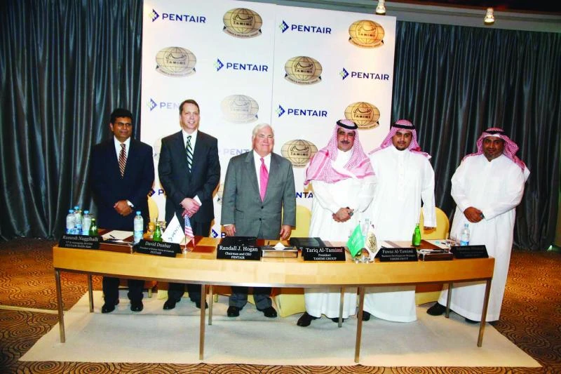 Pentair signs new contract for Dammam manufacturing facility