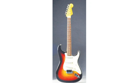 Dylan’s electric guitar sells for nearly $1m