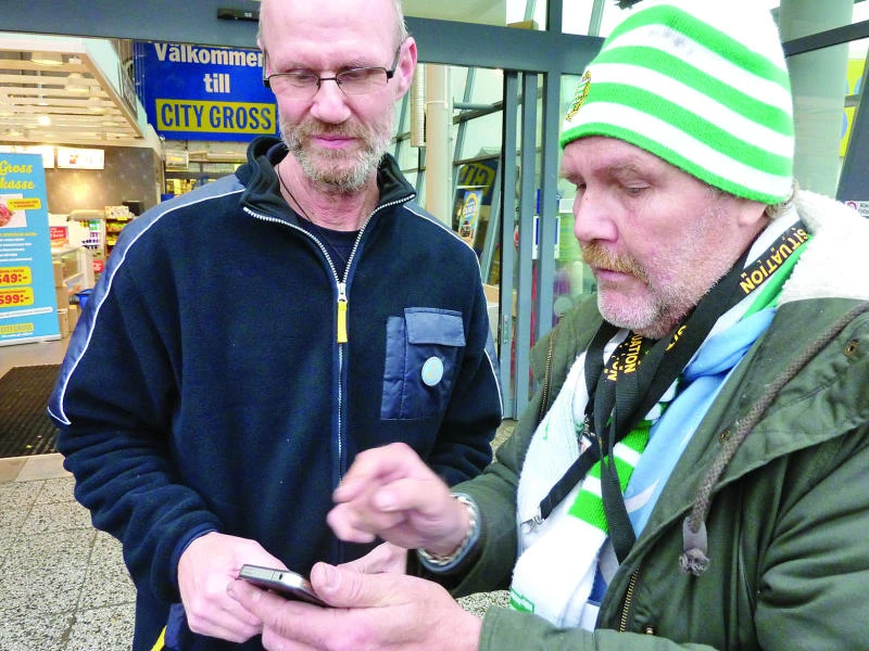 Homeless Swedes brace for cashless future