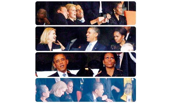 Obama’s ‘selfie’ creates online stir