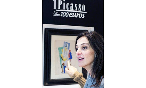 Charity to raffle a Picasso for $138
