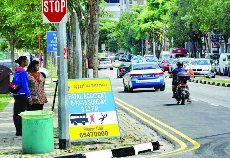 Singapore bans drinking in Little India riot zone