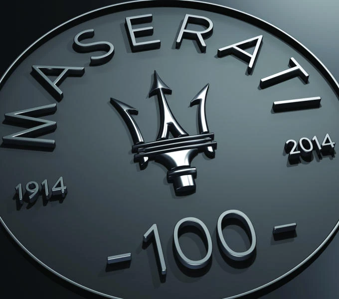 Maserati centennial logo: Excellent symbol of rich racing heritage