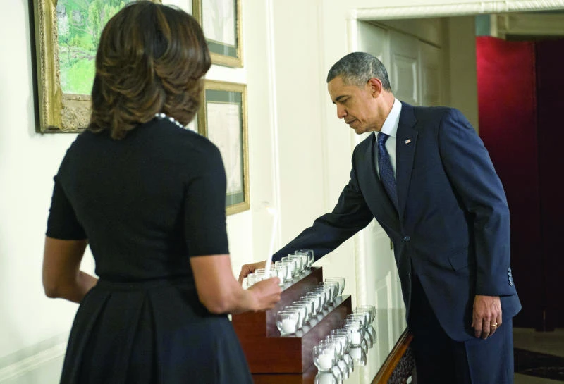 Obama remembers Sandy Hook massacre victims