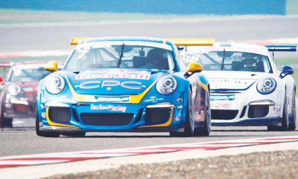 Saudi Falcons duo vies for top Porsche rank