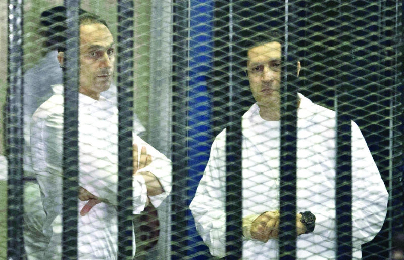Mubarak’s sons cleared of graft