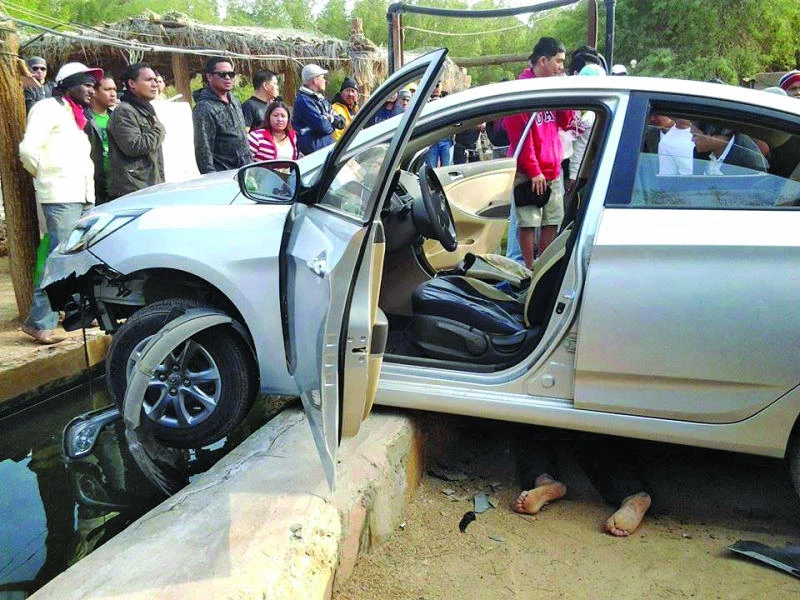 Filipino expats shocked by accident caused by OFW learning to drive