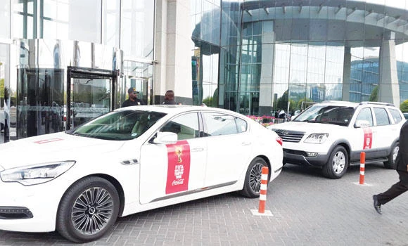 Aljabr’s KIA fleet official carrier for iconic soccer trophy across Kingdom