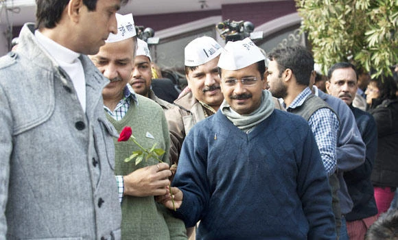 Delhi Kejri-walled