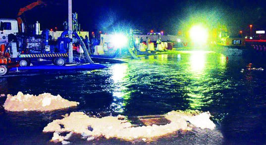 Al-Andalus underpass drowns in sewage