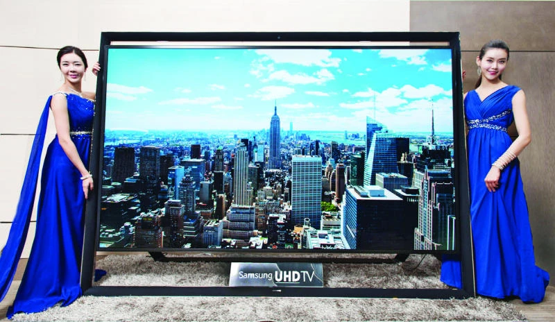 Samsung sells 110-inch ultra-HD TV for $150,000