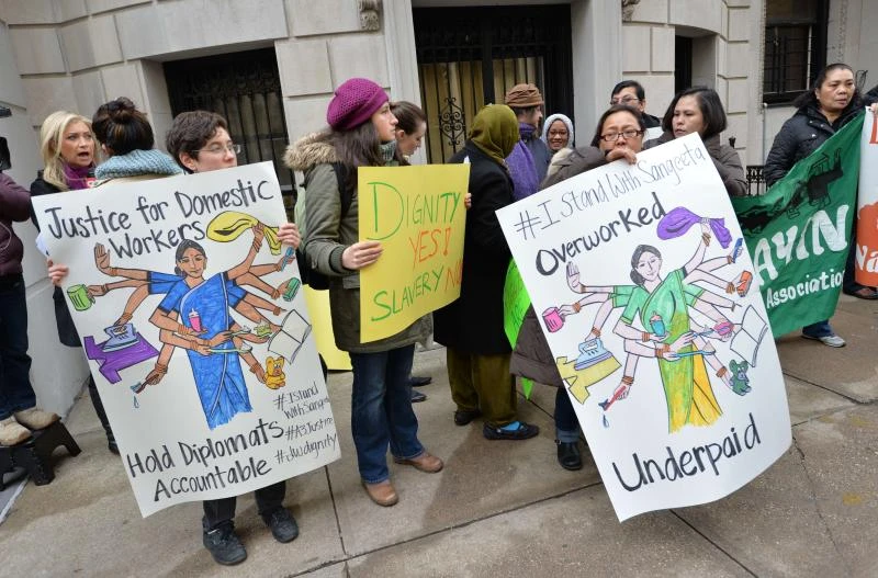 Accused Indian diplomat needs US OK for UN job