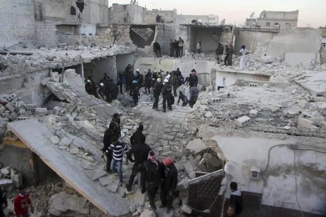 Syrian planes pound Aleppo for fourth straight day