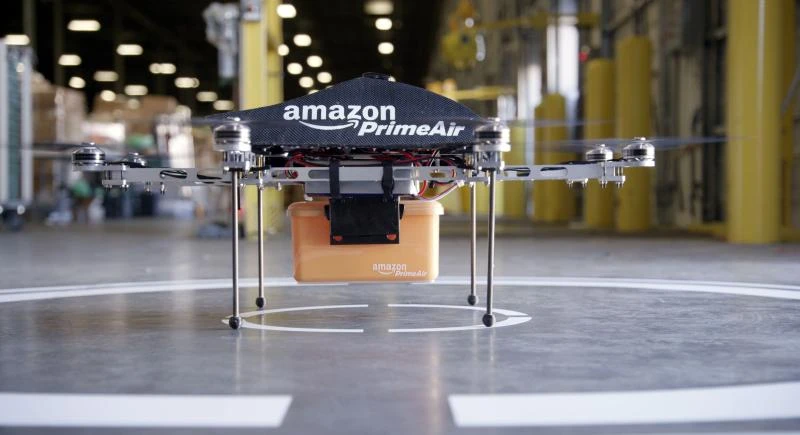 Amazon unveils futuristic mini-drone delivery plan