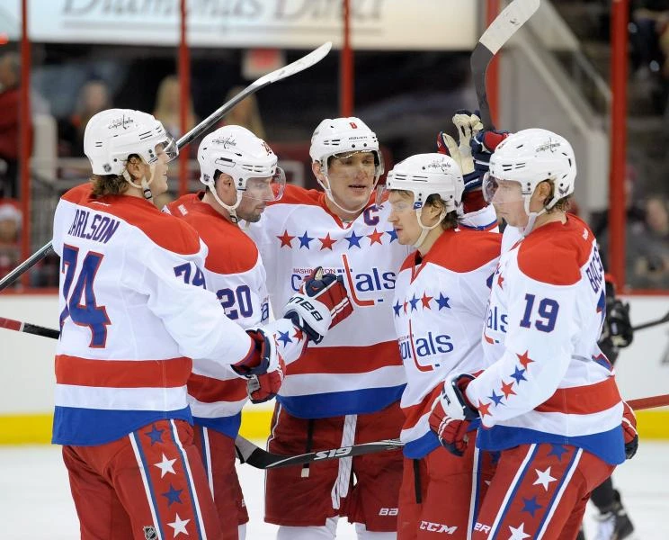 Power play lifts Capitals past Carolina