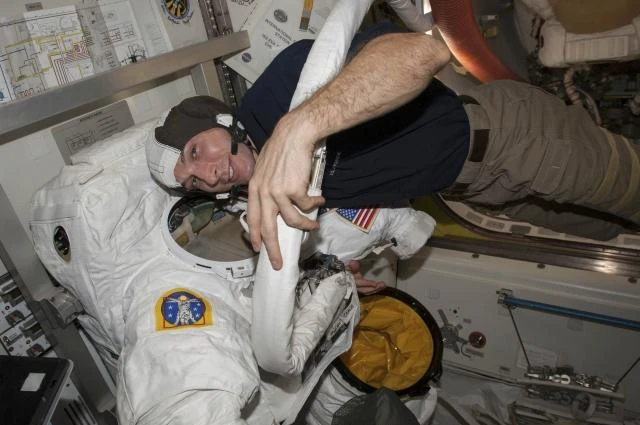 NASA astronauts begin urgent spacewalking repairs