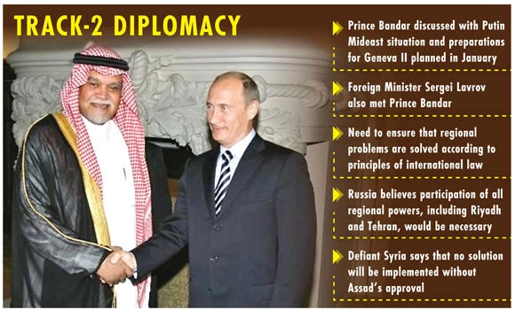 Saudi Arabia, Russia in push for Syria solution
