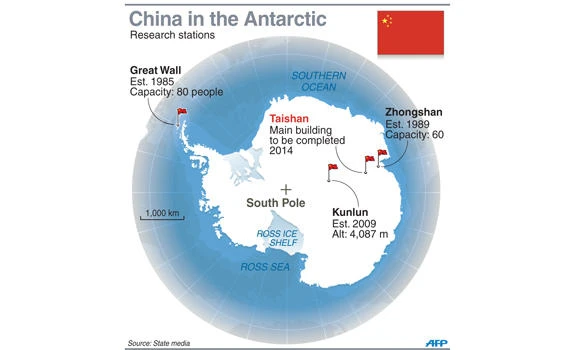 Beijing to open more Antarctica research bases