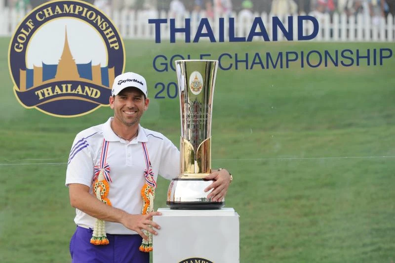 Garcia cruises to four-shot win in Thailand