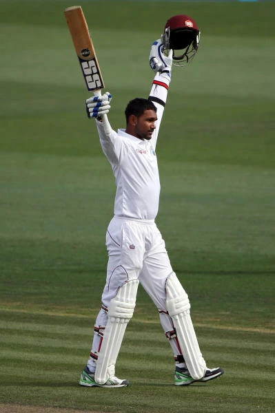 Ton-up Ramdin, Chanderpaul rescue West Indies