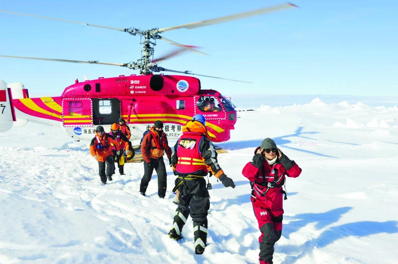 Antarctic passengers rescued