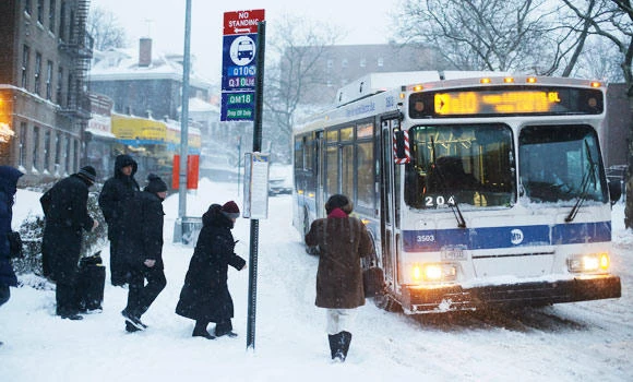 Snowstorm hits parts of US