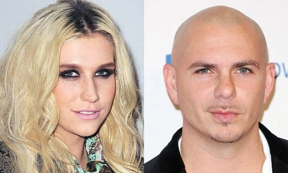 Pitbull and Ke$ha top British music charts