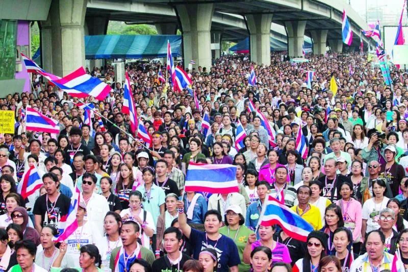 Thai protesters launch Bangkok ‘shutdown’