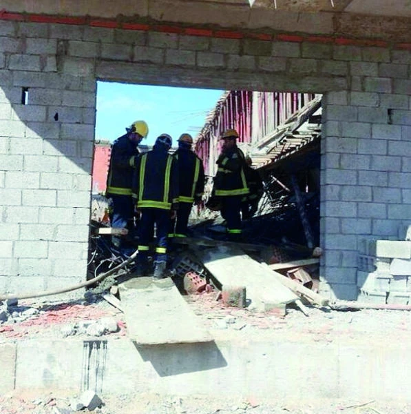 6 rescued from under collapsed mosque roof