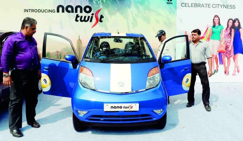Tata launches Nano with power steering