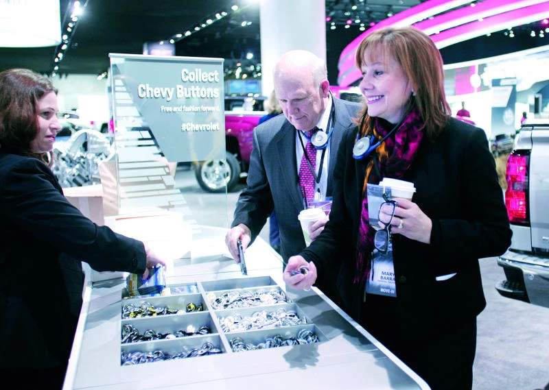 GM sold 9.7 million cars worldwide last year