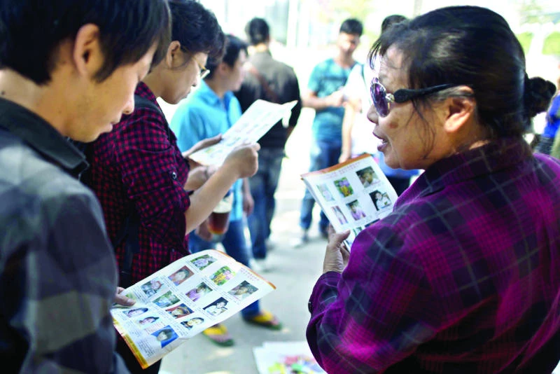 Chinese mother left homeless by 17-year hunt for kidnapped son